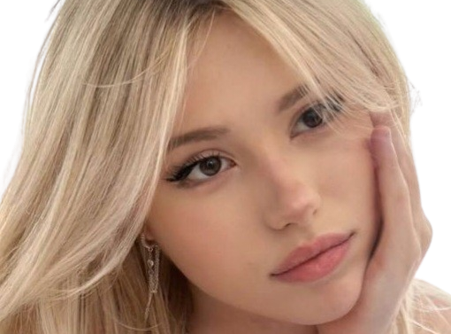 main fille blonde femme meuf regard doux douceur amoureuse douce amour love empathie sympathie knifos