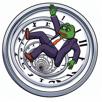 pepe-the-frog-boucle-esclave-montre-clock-zinzin-travail-temps-repetition-bureau