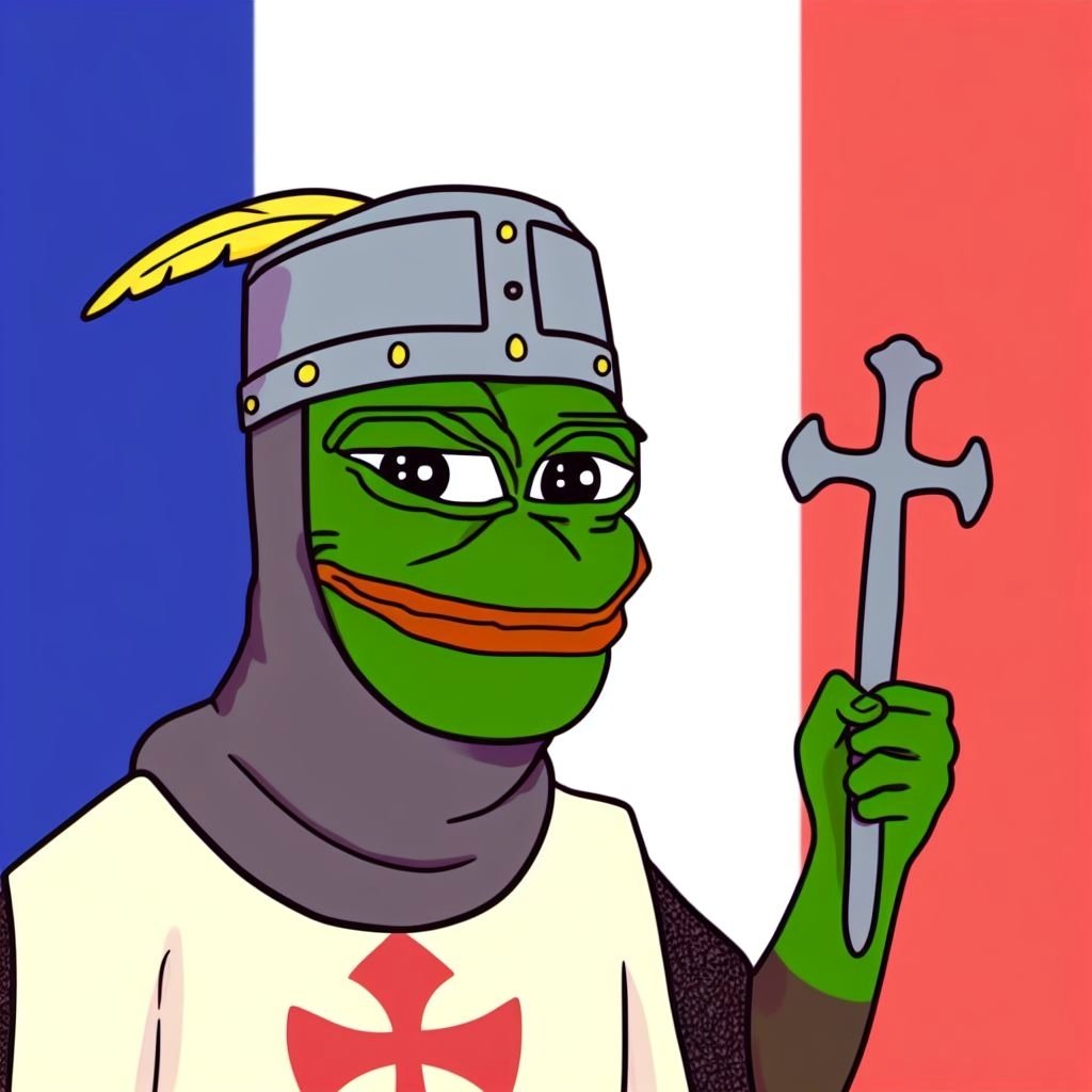 pepe the frog france templier croisade chretien rn ordre