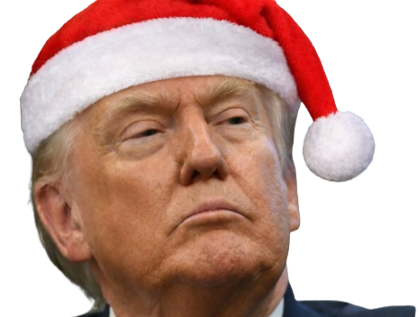 trump noel donald christmas bonnet de make america great again maga president usa dubitatif knifos