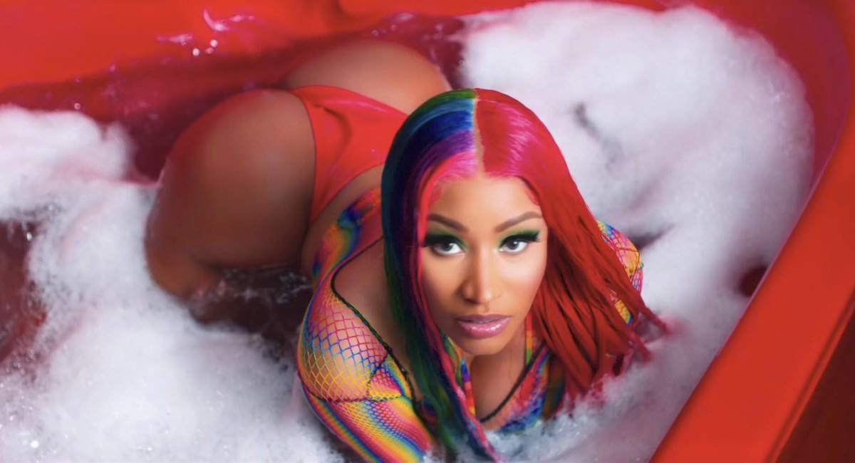 nicki minaj sing ebony sista twix milfed pink friday print beez tusa tingz cocolate celeb