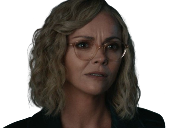 christina ricci misty quigley adulte actrice yellowjackets blonde lunettes folle showtime serie