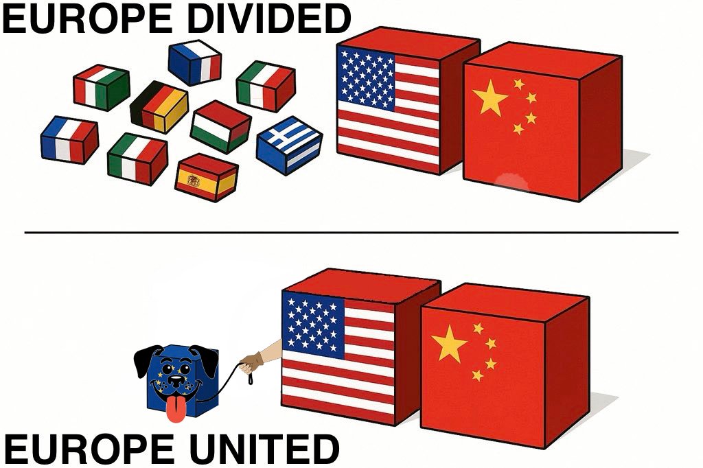 eu europe donut union amerique chine chien clebard