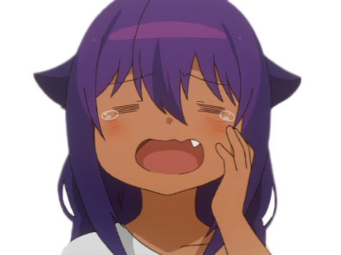 kikoojap jahy nourriture heureuse sama wa kujikenai demon contente