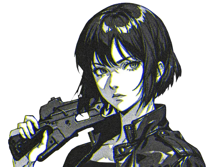 xeno arme weapon meca cyber chromatic aberration