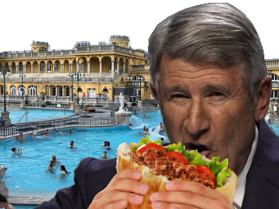 philippe de villiers kebab kebac chose exotique mange bains turcs budapest