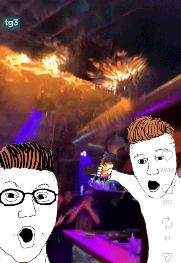 zoomer feu ahuri ahuris wollah wallah ca brule zoomers mousse moussed incendie boite