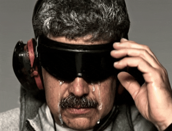 nicolas maduro venezuela trump capture brise larmes prison gif