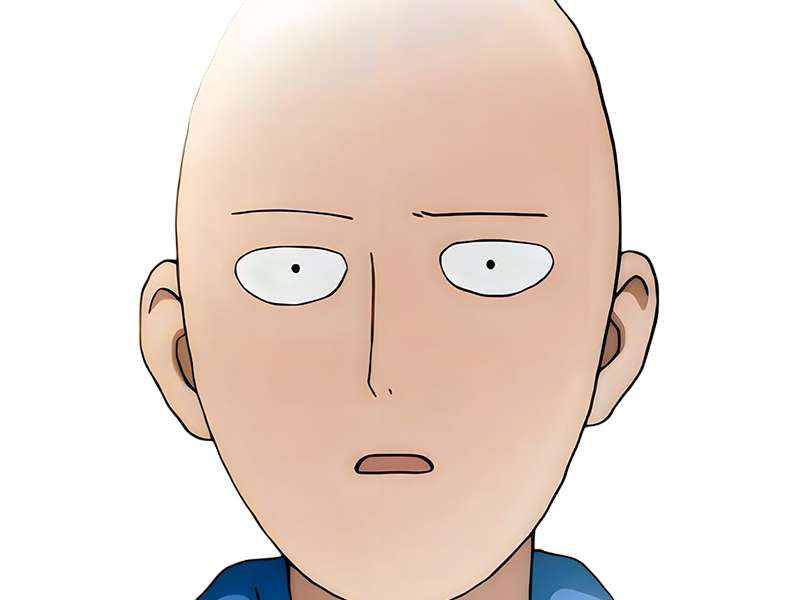 saitama chauve one punch man anime heros sai muran cape protagoniste manga