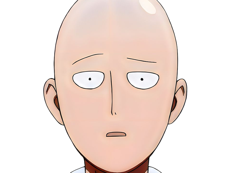 saitama chauve one punch man anime heros sai muran cape protagoniste manga