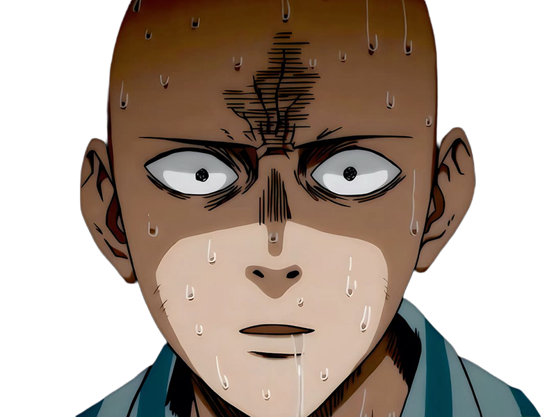 saitama chauve one punch man anime heros sai muran cape protagoniste manga