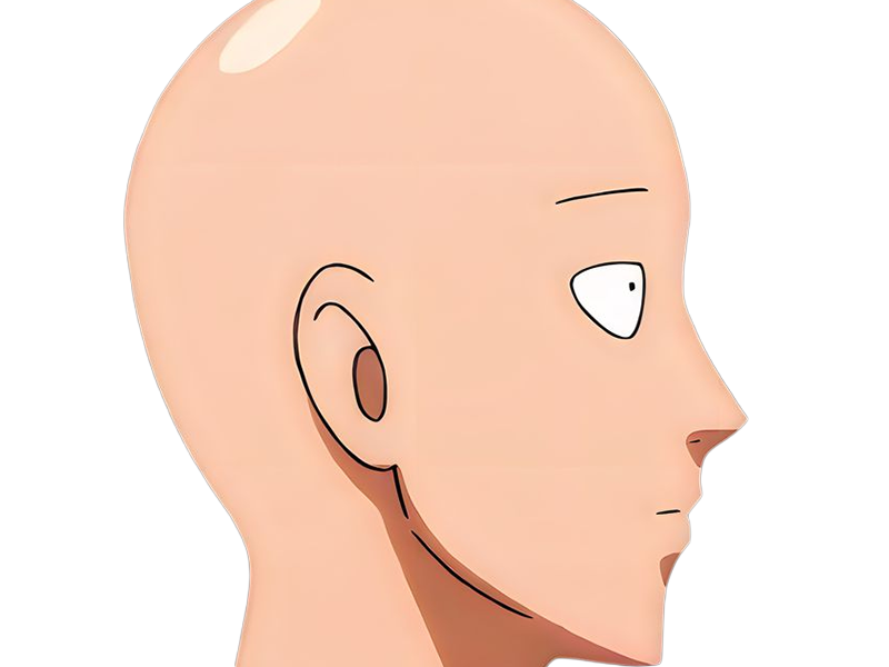 saitama chauve one punch man anime heros sai muran cape protagoniste manga