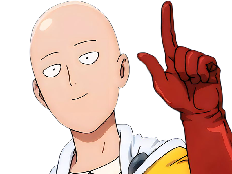 saitama chauve one punch man anime heros sai muran cape protagoniste manga