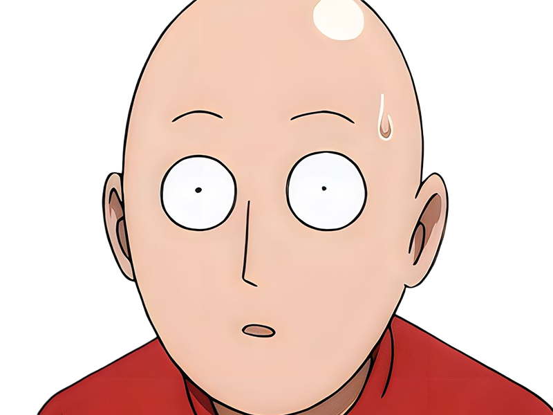 saitama chauve one punch man anime heros sai muran cape protagoniste manga