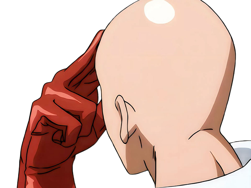 saitama chauve one punch man anime heros sai muran cape protagoniste manga