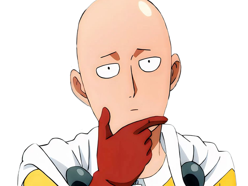 saitama chauve one punch man anime heros sai muran cape protagoniste manga