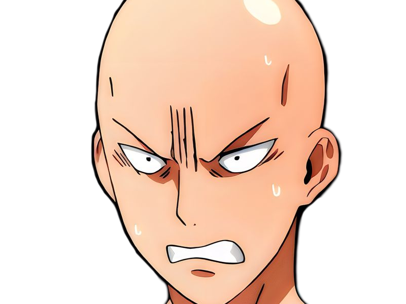 saitama chauve one punch man anime heros sai muran cape protagoniste manga