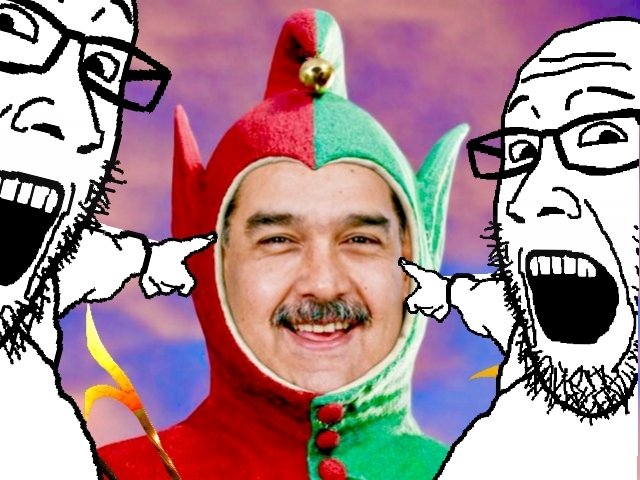 nicolas maduro trump venezuela dictateur bouffon clown ridicule pls tison kcd2 kcd prison president petrole