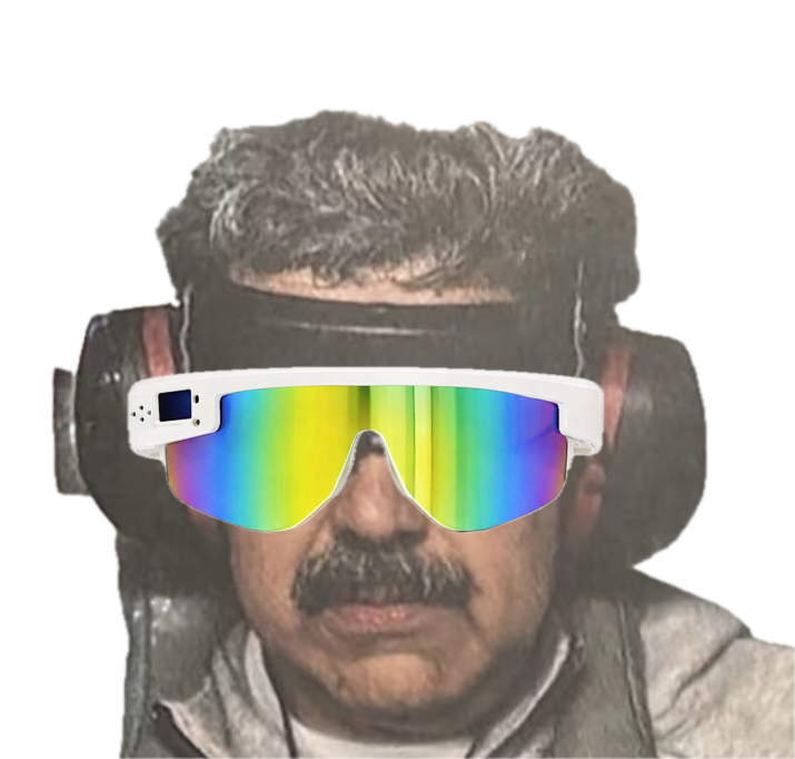 maduro nicolas rodrigo beenkens lunettes glasses turfu