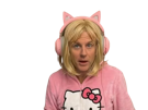 macron-hello-kitty-rose-perruque-blonde-gay-casque-gamer-brigitte-pyjama-emmanuel-president-fdp