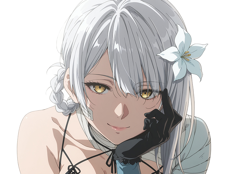 kaine nier replicant ver122474487139 replicants jeu video japonais femme cheveux-blancs yeux-jaunes epeiste