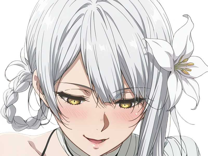 kaine nier replicant ver122474487139 replicants jeu video japonais femme cheveux-blancs yeux-jaunes epeiste