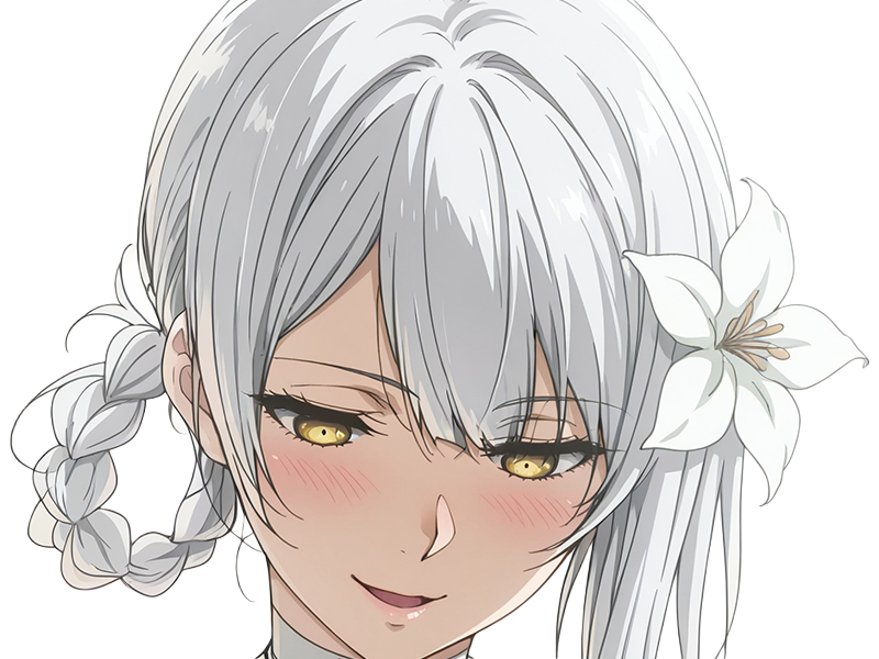 kaine nier replicant ver122474487139 replicants jeu video japonais femme cheveux-blancs yeux-jaunes epeiste