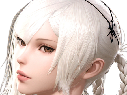 kaine nier replicant ver122474487139 replicants jeu video japonais femme cheveux-blancs yeux-jaunes epeiste
