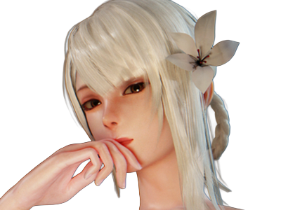 kaine nier replicant ver122474487139 replicants jeu video japonais femme cheveux-blancs yeux-jaunes epeiste