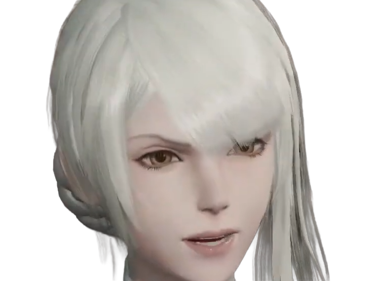 kaine nier replicant ver122474487139 replicants jeu video japonais femme cheveux-blancs yeux-jaunes epeiste