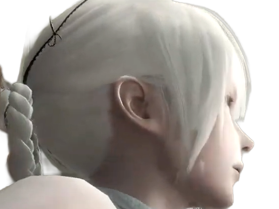 kaine nier replicant ver122474487139 replicants jeu video japonais femme cheveux-blancs yeux-jaunes epeiste