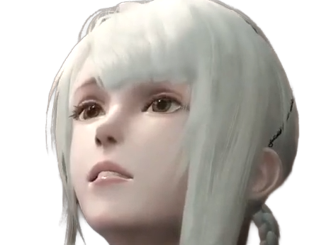kaine nier replicant ver122474487139 replicants jeu video japonais femme cheveux-blancs yeux-jaunes epeiste