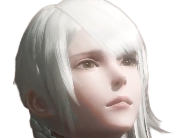 kaine nier replicant ver122474487139 replicants jeu video japonais femme cheveux-blancs yeux-jaunes epeiste
