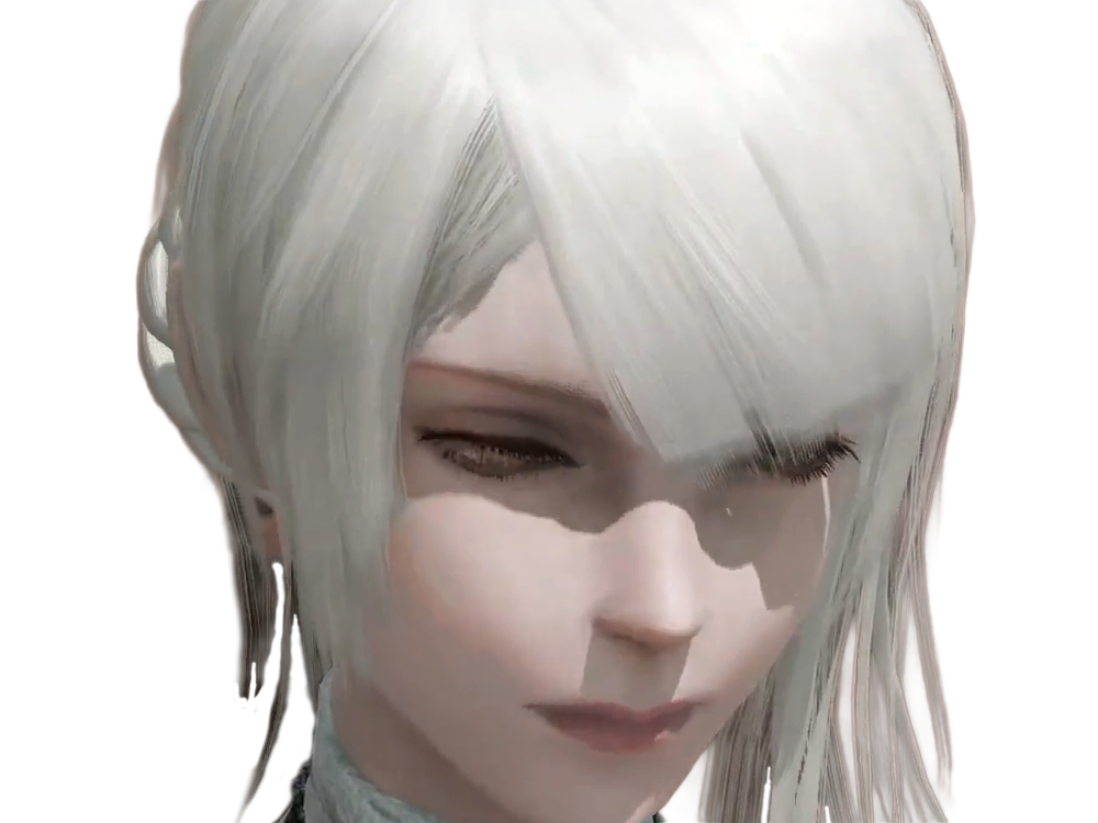 kaine nier replicant ver122474487139 replicants jeu video japonais femme cheveux-blancs yeux-jaunes epeiste