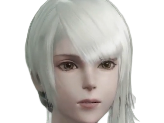 kaine nier replicant ver122474487139 replicants jeu video japonais femme cheveux-blancs yeux-jaunes epeiste