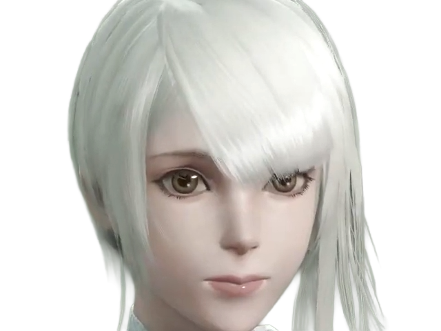 kaine nier replicant ver122474487139 replicants jeu video japonais femme cheveux-blancs yeux-jaunes epeiste