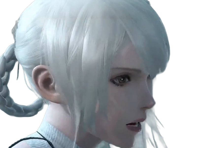 kaine nier replicant ver122474487139 replicants jeu video japonais femme cheveux-blancs yeux-jaunes epeiste