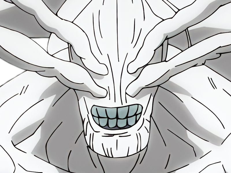 mahoraga makora general celeste impie jujutsu kaisen jjk anime manga familier technique-des-dix-ombres shikigami invocation monstre