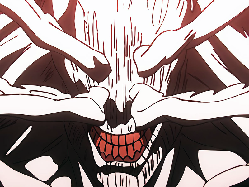 mahoraga makora general celeste impie jujutsu kaisen jjk anime manga familier technique-des-dix-ombres shikigami invocation monstre