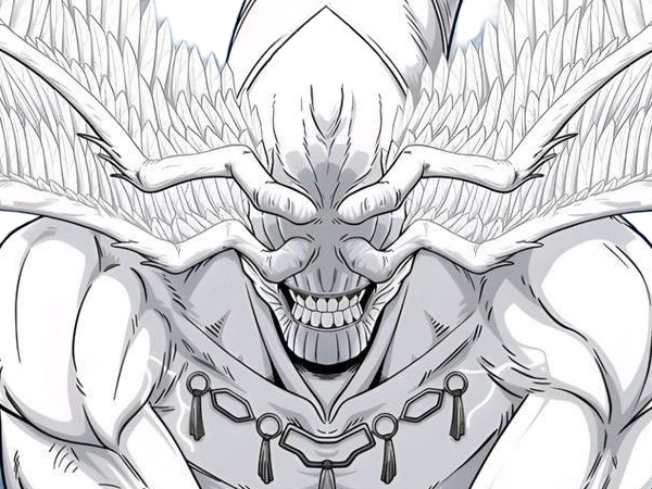 mahoraga makora general celeste impie jujutsu kaisen jjk anime manga familier technique-des-dix-ombres shikigami invocation monstre