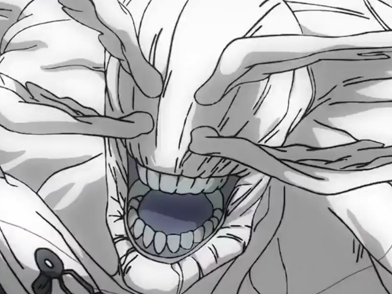 mahoraga makora general celeste impie jujutsu kaisen jjk anime manga familier technique-des-dix-ombres shikigami invocation monstre