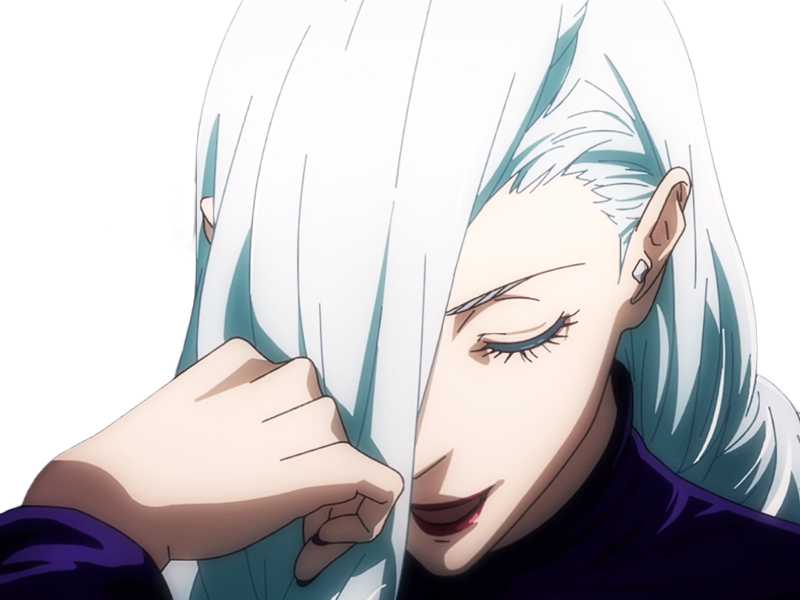 mei mei-mei exorciste classe-1 independante jujutsu-kaisen jjk anime manga waifu femme saison-2 cheveux-blancs yeux-violets venale