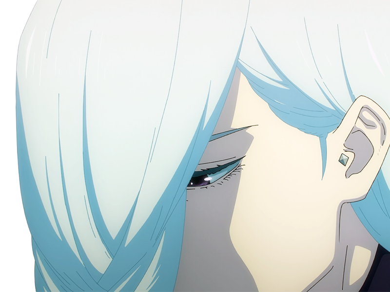 mei mei-mei exorciste classe-1 independante jujutsu-kaisen jjk anime manga waifu femme saison-2 cheveux-blancs yeux-violets venale