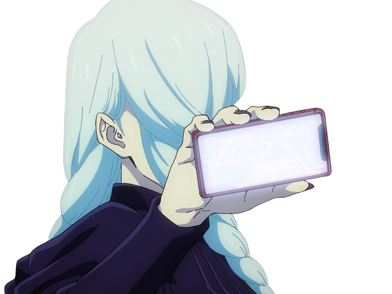 mei mei-mei exorciste classe-1 independante jujutsu-kaisen jjk anime manga waifu femme saison-2 cheveux-blancs yeux-violets venale