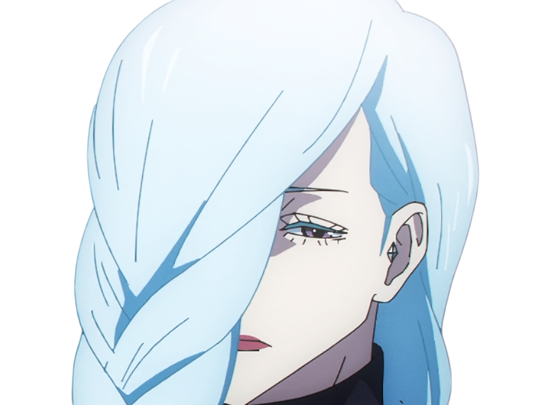 mei mei-mei exorciste classe-1 independante jujutsu-kaisen jjk anime manga waifu femme saison-2 cheveux-blancs yeux-violets venale