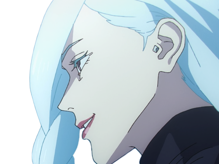 mei mei-mei exorciste classe-1 independante jujutsu-kaisen jjk anime manga waifu femme saison-2 cheveux-blancs yeux-violets venale