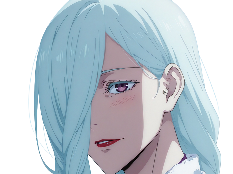 mei mei-mei exorciste classe-1 independante jujutsu-kaisen jjk anime manga waifu femme saison-2 cheveux-blancs yeux-violets venale