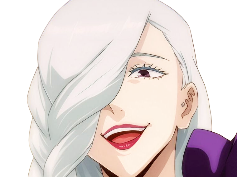 mei mei-mei exorciste classe-1 independante jujutsu-kaisen jjk anime manga waifu femme saison-2 cheveux-blancs yeux-violets venale