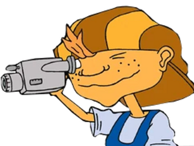 rocket power twister casquette camera filme