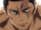 aoi-todo-jjk-jujutsu-kaisen-anime-manga-brother-exorciste-classe-s-homme-musculeux-cheveux-noirs-yeux-marons-cicatrice-tarax